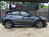 USED 2018 18 MAZDA CX-3 2.0 SKYACTIV-G GT Sport SUV 5dr Petrol Manual Euro 6 (s/s) (121 ps) HEATED STEERING WHEEL, LOW MILEAGE