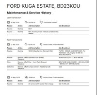 USED 2023 23 FORD KUGA 1.5T EcoBoost Titanium Edition SUV 5dr Petrol Manual Euro 6 (s/s) (150 ps) ONE OWNER FROM NEW