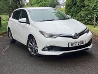 USED 2017 TOYOTA AURIS 1.2 VVT-i Excel Hatchback 5dr Petrol Manual Euro 6 (s/s) (116 ps) REVERSING CAM-BLUETOOTH-SAT NAV-CRUISE CTRL-X2 KEYS