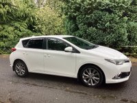 USED 2017 TOYOTA AURIS 1.2 VVT-i Excel Hatchback 5dr Petrol Manual Euro 6 (s/s) (116 ps) REVERSING CAM-BLUETOOTH-SAT NAV-CRUISE CTRL-X2 KEYS