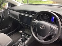 USED 2017 TOYOTA AURIS 1.2 VVT-i Excel Hatchback 5dr Petrol Manual Euro 6 (s/s) (116 ps) REVERSING CAM-BLUETOOTH-SAT NAV-CRUISE CTRL-X2 KEYS