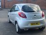 USED 2015 15 FORD KA 1.2 Zetec Hatchback 3dr Petrol Manual Euro 5 (s/s) (69 ps) 15 service stamps-low mileage