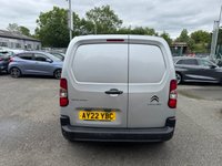 USED 2022 22 CITROEN BERLINGO 1.5 BlueHDi 1000 Enterprise M Pro Panel Van 5dr Diesel Manual SWB Euro 6 (s/s) (100 ps) 1 Owner - Cruise Control - Thatcham Category 1 Approved Alarm with Tilt Sensor - Door Opening Warning Light and Audible Lights-On Warning - Nearside Side Sliding Door - Overhead Storage Shelf.