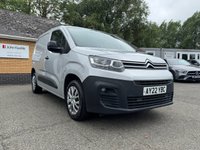 USED 2022 22 CITROEN BERLINGO 1.5 BlueHDi 1000 Enterprise M Pro Panel Van 5dr Diesel Manual SWB Euro 6 (s/s) (100 ps) 1 Owner - Cruise Control - Thatcham Category 1 Approved Alarm with Tilt Sensor - Door Opening Warning Light and Audible Lights-On Warning - Nearside Side Sliding Door - Overhead Storage Shelf.