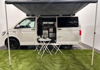 USED 2017 17 VOLKSWAGEN TRANSPORTER 2.0 TDI T28 BlueMotion Tech Startline Campervan  5dr Diesel Manual FWD SWB Euro 6 (s/s)  Well Equipped 4 Berth , Pop Top Roof , Rock n Roll Bed , 5 Seater Leather Interior , Auxilary Heater, 240 Hook Up , Sockets / USB Ports, FrIdge, Hob , Oven , Power Water ,
