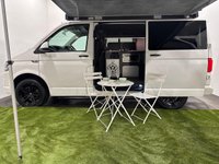 USED 2017 17 VOLKSWAGEN TRANSPORTER 2.0 TDI T28 BlueMotion Tech Startline Campervan  5dr Diesel Manual FWD SWB Euro 6 (s/s)  Well Equipped 4 Berth , Pop Top Roof , Rock n Roll Bed , 5 Seater Leather Interior , Auxilary Heater, 240 Hook Up , Sockets / USB Ports, FrIdge, Hob , Oven , Power Water ,
