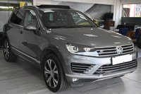 USED 2015 15 VOLKSWAGEN TOUAREG 3.0 TDI V6 BlueMotion Tech R-Line SUV 5dr Diesel Tiptronic 4WD Euro 6 (s/s) (262 ps) *HOME DELIVERY 7 DAY MONEY BACK*