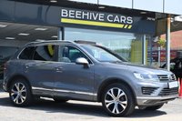 USED 2015 15 VOLKSWAGEN TOUAREG 3.0 TDI V6 BlueMotion Tech R-Line SUV 5dr Diesel Tiptronic 4WD Euro 6 (s/s) (262 ps) *HOME DELIVERY 7 DAY MONEY BACK*