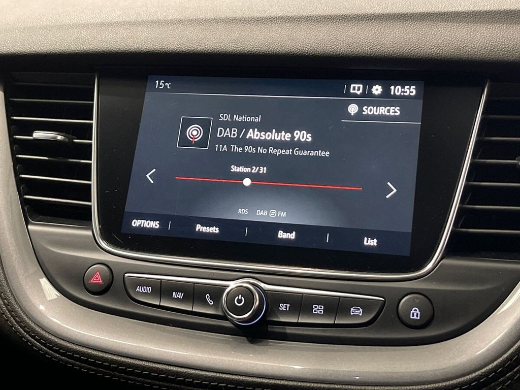 USED 2021 21 VAUXHALL GRANDLAND X 1.2 Turbo SRi Nav SUV 5dr Petrol Manual Euro 6 (s/s) (130 ps) APPLE CAR PLAY AND ANDROID AUTO