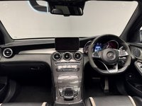 USED 2018 68 MERCEDES-BENZ GLC 4.0 GLC63 V8 BiTurbo AMG S (Premium) SUV 5dr Petrol SpdS MCT 4MATIC+ Euro 6 (s/s) (510 ps) BURMESTER|PAN ROOF|BUCKETS|HUD