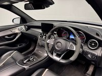USED 2018 68 MERCEDES-BENZ GLC 4.0 GLC63 V8 BiTurbo AMG S (Premium) SUV 5dr Petrol SpdS MCT 4MATIC+ Euro 6 (s/s) (510 ps) BURMESTER|PAN ROOF|BUCKETS|HUD
