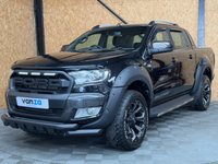 USED 2017 67 FORD RANGER 3.2 TDCi Wildtrak Pickup Double Cab 4dr Diesel Auto 4WD Euro 5 (200 ps) 3.2 AUTO | RAPTOR STYLING | ROLLER SHUTTER | CAR PLAY