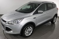 USED 2016 66 FORD KUGA 2.0 TDCi Titanium SUV 5dr Diesel Manual AWD Euro 6 (s/s) (180 ps) 8 DOCUMENTED SERVICES