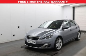 2013 PEUGEOT 308 1.6 THP Allure Hatchback 5dr Petrol Manual Euro 5 (125 ps) £5495.00