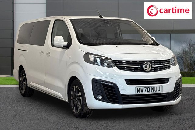 View our Vauxhall Vivaro Life 2.0 Turbo D Elite L MPV 5dr Diesel Auto LWB Euro 6 (s/s) (8 Seat) (180 ps) Panoramic Rear View Camera, Front / Rear Parking Distance Sensors, Electric Pack, Visibility Pack, Appearance Pack