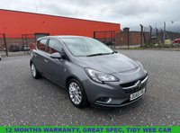 USED 2015 65 VAUXHALL CORSA 1.4i ecoFLEX SE Hatchback 5dr Petrol Manual Euro 6 (90 ps) 12 MONTH' S WARRANTY,