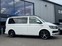 USED 2016 16 VOLKSWAGEN TRANSPORTER T6 CAMPER 2.0 TDI T30 BlueMotion Tech Highline CAMPER VAN 5dr Diesel Manual FWD SWB Euro 5 (s/s) (102 ps) 18"ALLOYS*T30 CAMPER*POP TOP*