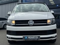 USED 2016 16 VOLKSWAGEN TRANSPORTER T6 CAMPER 2.0 TDI T30 BlueMotion Tech Highline CAMPER VAN 5dr Diesel Manual FWD SWB Euro 5 (s/s) (102 ps) 18"ALLOYS*T30 CAMPER*POP TOP*