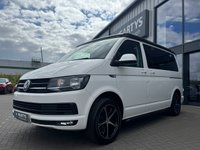 USED 2016 16 VOLKSWAGEN TRANSPORTER T6 CAMPER 2.0 TDI T30 BlueMotion Tech Highline CAMPER VAN 5dr Diesel Manual FWD SWB Euro 5 (s/s) (102 ps) 18"ALLOYS*T30 CAMPER*POP TOP*