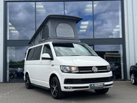 USED 2016 16 VOLKSWAGEN TRANSPORTER T6 CAMPER 2.0 TDI T30 BlueMotion Tech Highline CAMPER VAN 5dr Diesel Manual FWD SWB Euro 5 (s/s) (102 ps) 18"ALLOYS*T30 CAMPER*POP TOP*