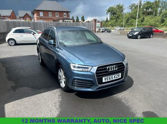 2015 AUDI Q3 1.4 TFSI CoD S line SUV 5dr Petrol S Tronic Euro 6 (s/s) (150 ps) £8995.00
