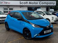 USED 2015 65 TOYOTA AYGO 1.0 VVT-i x-cite Hatchback 5dr Petrol Manual Euro 6 (68 ps) Rev cam,air con, DAB,alloys+