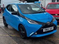 USED 2015 65 TOYOTA AYGO 1.0 VVT-i x-cite Hatchback 5dr Petrol Manual Euro 6 (68 ps) Rev cam,air con, DAB,alloys+