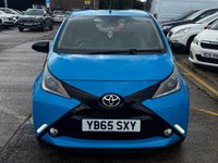 USED 2015 65 TOYOTA AYGO 1.0 VVT-i x-cite Hatchback 5dr Petrol Manual Euro 6 (68 ps) Rev cam,air con, DAB,alloys+