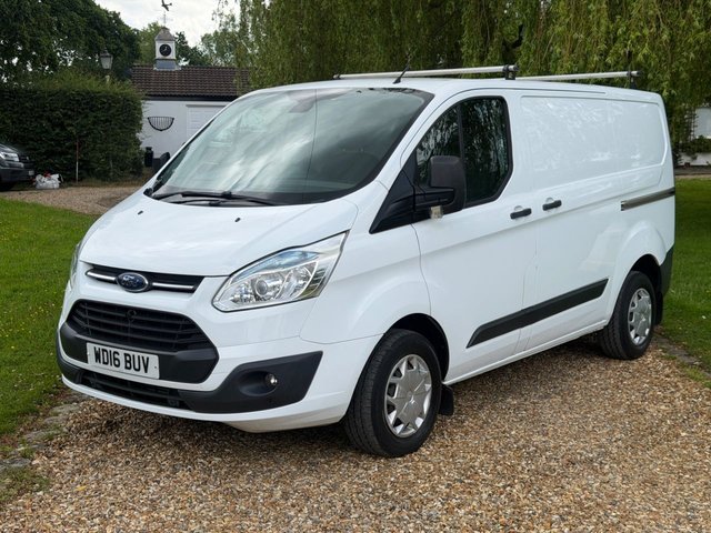 2016 16 Ford Transit Custom 2.2 TDCi 290 Trend Panel Van 5dr Diesel Manual L1 H1 (186 g/km, 123 bhp)