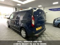 USED 2021 21 FORD TRANSIT CONNECT 1.5 210 EcoBlue Trend Panel Van 5dr Diesel Manual L2 Euro 6 (s/s) (100 ps) 1 OWNER LWB LOW MILES AIR CON & POWER INVERTER