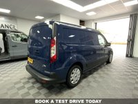 USED 2021 21 FORD TRANSIT CONNECT 1.5 210 EcoBlue Trend Panel Van 5dr Diesel Manual L2 Euro 6 (s/s) (100 ps) 1 OWNER LWB LOW MILES AIR CON & POWER INVERTER