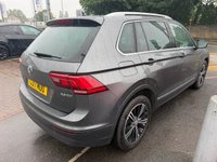 USED 2017 17 VOLKSWAGEN TIGUAN 2.0 TDI BlueMotion Tech SE Navigation SUV 5dr Diesel Manual Euro 6 (s/s) (150 ps) 