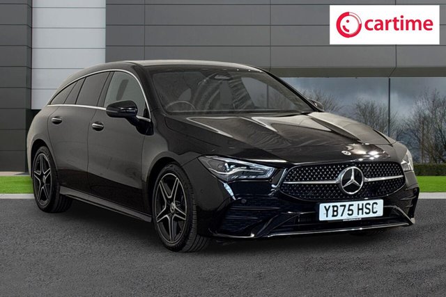 View our Mercedes-Benz Cla 1.3 CLA200h MHEV AMG Line (Executive) Shooting Brake 5dr Petrol Hybrid 7G-DCT Euro 6 (s/s) (177 ps) Smartphone Integration, Parking Package, Seat Comfort Package, Light And Sight Package, Navigation Services