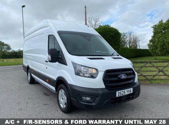 2025 FORD TRANSIT 350 TREND L4 H3 EXTRA LWB HIGHTOP RWD 2.0 ECOBLUE 130PS &pound;24990.00