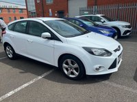USED 2014 64 FORD FOCUS 1.6 TDCi Zetec Navigator Hatchback 5dr Diesel Manual Euro 5 (s/s) (115 ps) SATNAV, 12m MOT., AIR CON, &pound;20 TAX