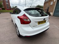 USED 2014 64 FORD FOCUS 1.6 TDCi Zetec Navigator Hatchback 5dr Diesel Manual Euro 5 (s/s) (115 ps) SATNAV, 12m MOT., AIR CON, &pound;20 TAX