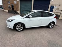 USED 2014 64 FORD FOCUS 1.6 TDCi Zetec Navigator Hatchback 5dr Diesel Manual Euro 5 (s/s) (115 ps) SATNAV, 12m MOT., AIR CON, &pound;20 TAX
