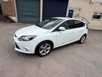 USED 2014 64 FORD FOCUS 1.6 TDCi Zetec Navigator Hatchback 5dr Diesel Manual Euro 5 (s/s) (115 ps) SATNAV, 12m MOT., AIR CON, &pound;20 TAX