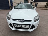 USED 2014 64 FORD FOCUS 1.6 TDCi Zetec Navigator Hatchback 5dr Diesel Manual Euro 5 (s/s) (115 ps) SATNAV, 12m MOT., AIR CON, &pound;20 TAX