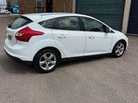 USED 2014 64 FORD FOCUS 1.6 TDCi Zetec Navigator Hatchback 5dr Diesel Manual Euro 5 (s/s) (115 ps) SATNAV, 12m MOT., AIR CON, &pound;20 TAX