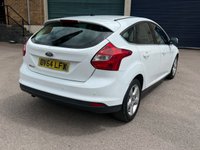 USED 2014 64 FORD FOCUS 1.6 TDCi Zetec Navigator Hatchback 5dr Diesel Manual Euro 5 (s/s) (115 ps) SATNAV, 12m MOT., AIR CON, &pound;20 TAX