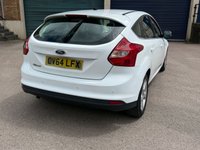 USED 2014 64 FORD FOCUS 1.6 TDCi Zetec Navigator Hatchback 5dr Diesel Manual Euro 5 (s/s) (115 ps) SATNAV, 12m MOT., AIR CON, &pound;20 TAX