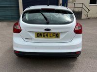 USED 2014 64 FORD FOCUS 1.6 TDCi Zetec Navigator Hatchback 5dr Diesel Manual Euro 5 (s/s) (115 ps) SATNAV, 12m MOT., AIR CON, &pound;20 TAX