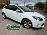 USED 2014 64 FORD FOCUS 1.6 TDCi Zetec Navigator Hatchback 5dr Diesel Manual Euro 5 (s/s) (115 ps) SATNAV, 12m MOT., AIR CON, &pound;20 TAX