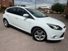 USED 2014 64 FORD FOCUS 1.6 TDCi Zetec Navigator Hatchback 5dr Diesel Manual Euro 5 (s/s) (115 ps) SATNAV, 12m MOT., AIR CON, &pound;20 TAX