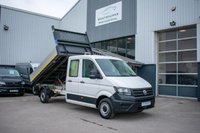 USED 2023 73 VOLKSWAGEN CRAFTER 2.0 TDI CR35 Startline Utility Double Cab Tipper 4dr Diesel Manual FWD LWB Euro 6 (s/s) (ETG) (140 ps) VW Warranty to Nov 2026
