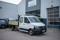 USED 2023 73 VOLKSWAGEN CRAFTER 2.0 TDI CR35 Startline Utility Double Cab Tipper 4dr Diesel Manual FWD LWB Euro 6 (s/s) (ETG) (140 ps) VW Warranty to Nov 2026