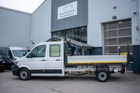 USED 2023 73 VOLKSWAGEN CRAFTER 2.0 TDI CR35 Startline Utility Double Cab Tipper 4dr Diesel Manual FWD LWB Euro 6 (s/s) (ETG) (140 ps) VW Warranty to Nov 2026