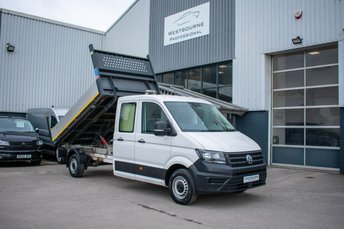 2023 VOLKSWAGEN CRAFTER 2.0 TDI CR35 Startline Utility Double Cab Tipper 4dr Diesel Manual FWD LWB Euro 6 (s/s) (ETG) (140 ps) £23980.00