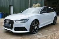 USED 2017 17 AUDI RS6 AVANT 4.0 TFSI V8 Performance Estate 5dr Petrol Tiptronic quattro Euro 6 (s/s) (605 ps) Exterior Carbon + Dynamic Pack